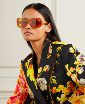 Dries Van Noten round-frame acetate sunglasses, 50% off, US$120.69/ Approx. SGD 168 (was US$241.38). PHOTO: NET-A-PORTER