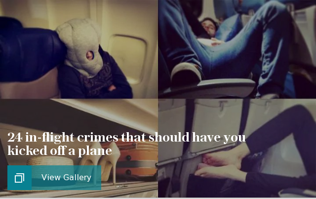 24 in-flight crimes that should have you kicked off a plane