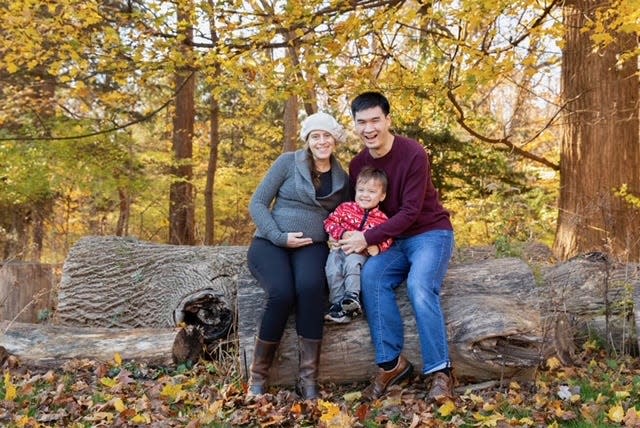 Kate Farley, 35, is expecting her second child with husband David Imamura thanks to IVF treatment this year. She will be Senate Majority Leader Chuck Schumer's guest at the State of the Union address on March 7, 2024.