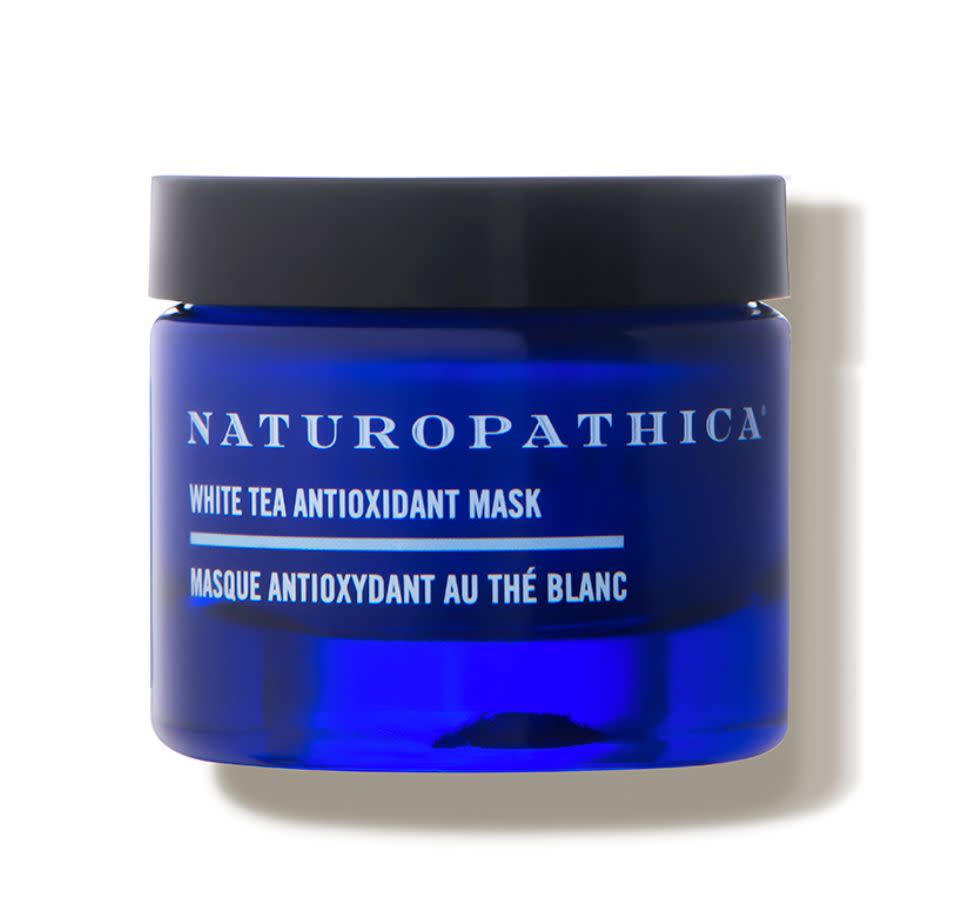 "We love the ﻿<a href="https://fave.co/2ZLzFw9" target="_blank" rel="noopener noreferrer">Naturopathica White Tea Antioxidant Mask</a>. If you&rsquo;re feeling a little dry, you can also use this every now and then as a night cream." <strong>&mdash; Serron at HeyDay</strong>. Find it for $54 at <a href="https://fave.co/2ZLzFw9" target="_blank" rel="noopener noreferrer">Dermstore</a>.