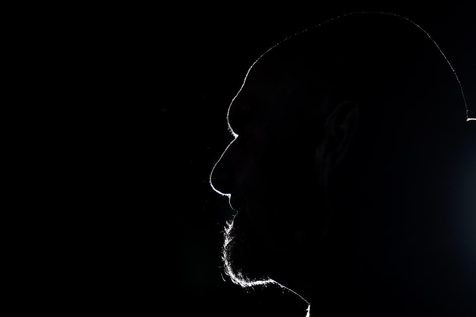 FILE - Pennsylvania Lt. Gov. John Fetterman speaks during a campaign event in York, Pa., Saturday, Oct. 8, 2022. When Fetterman goes to Washington in January, one of the Senate's new members will bring along an irreverent style from Pennsylvania that extends from his own personal dress code — super casual — to hanging marijuana flags outside his current office in Pennsylvania's state Capitol. (AP Photo/Matt Rourke)