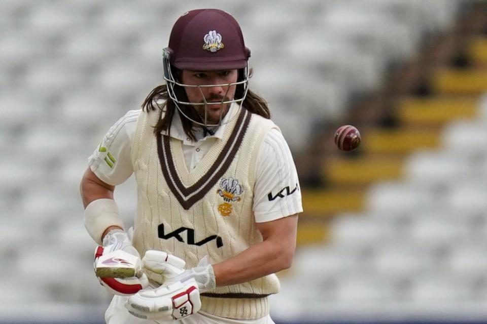 England batter Rory Burns passed two major milestones while reaching three figures for Surrey against Warwickshire (Jacob King/PA) (PA Wire)