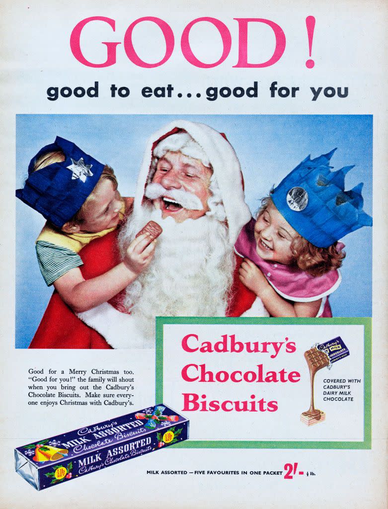1956: Cadbury's Chocolate Biscuits