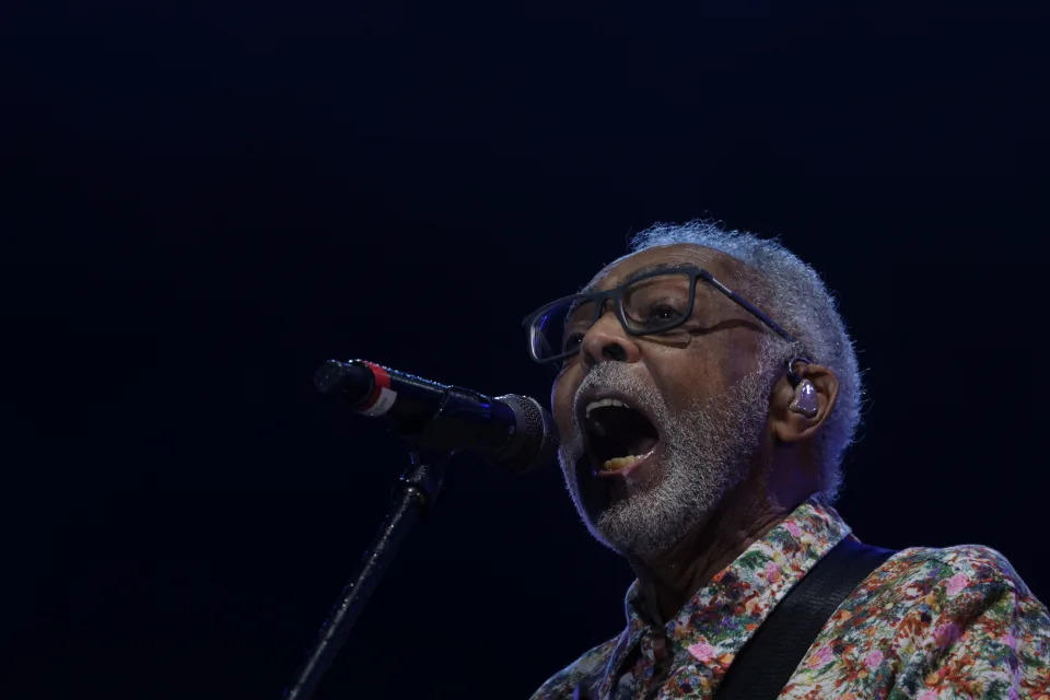 Brazilian singer Gilberto Gil performs during the Rock in Rio music festival in Rio de Janeiro, Brazil September 4, 2022. REUTERS/Pilar Olivares