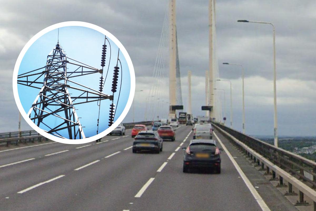 Drivers set for disruption on Dartford Crossing as overhead power lines removed <i>(Image: Google / Pixabay)</i>
