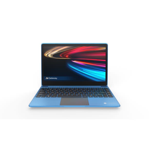 Did we say this laptop wasn't glamorous? Check out this electric blue! (Photo: Walmart.com)