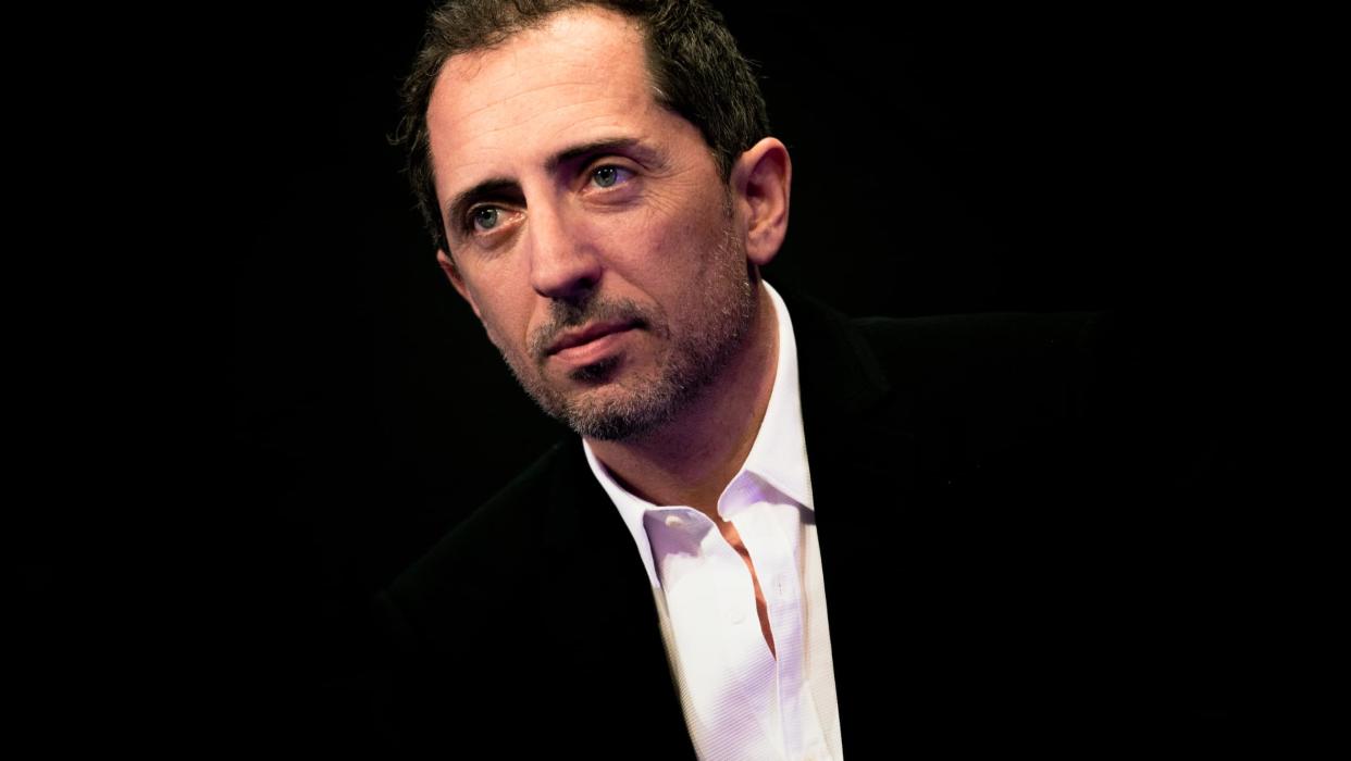 Gad Elmaleh au Festival du film de comédie de l'Alpe d'Huez, en janvier 2015.  - Jeff Pachoud - AFP 