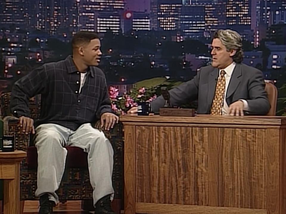 will smith and jay leno on fresh prince