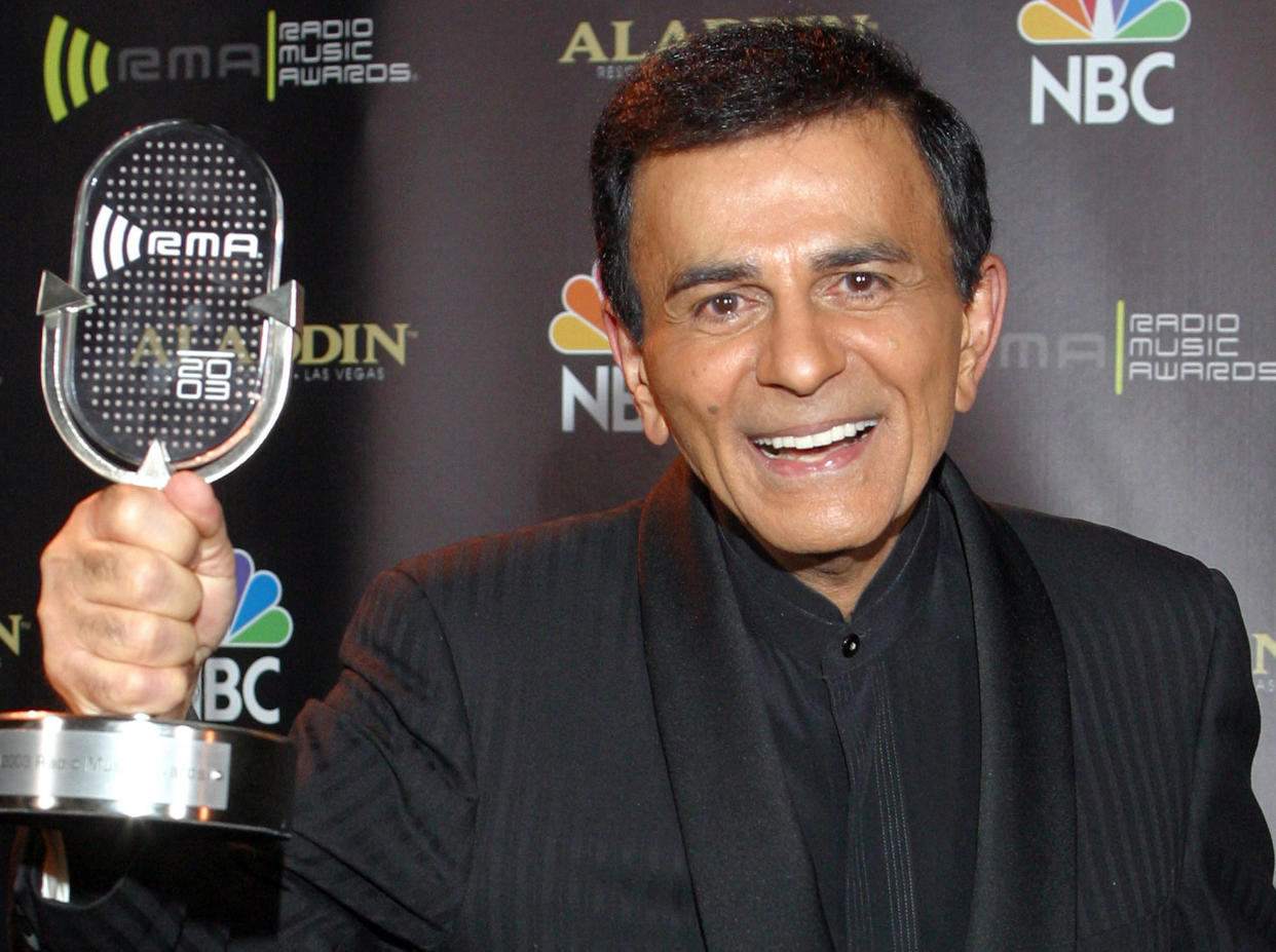 Casey Kasem in 2003 (AP Photo/Eric Jamison, File)