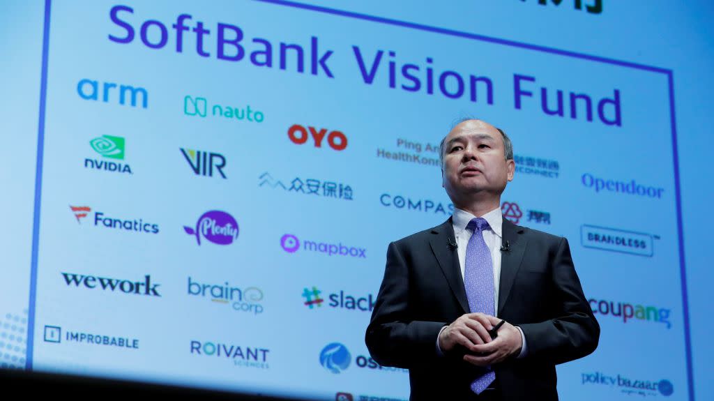 Japan's SoftBank Group Corp CEO Masayoshi Son