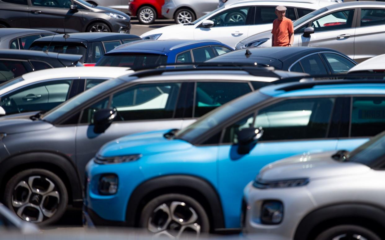 There are plenty of new cars in the system, stored at disused airfields throughout the UK and at dealers, but these will soon be gone and replacements will be slow to arrive - Jacob King/PA