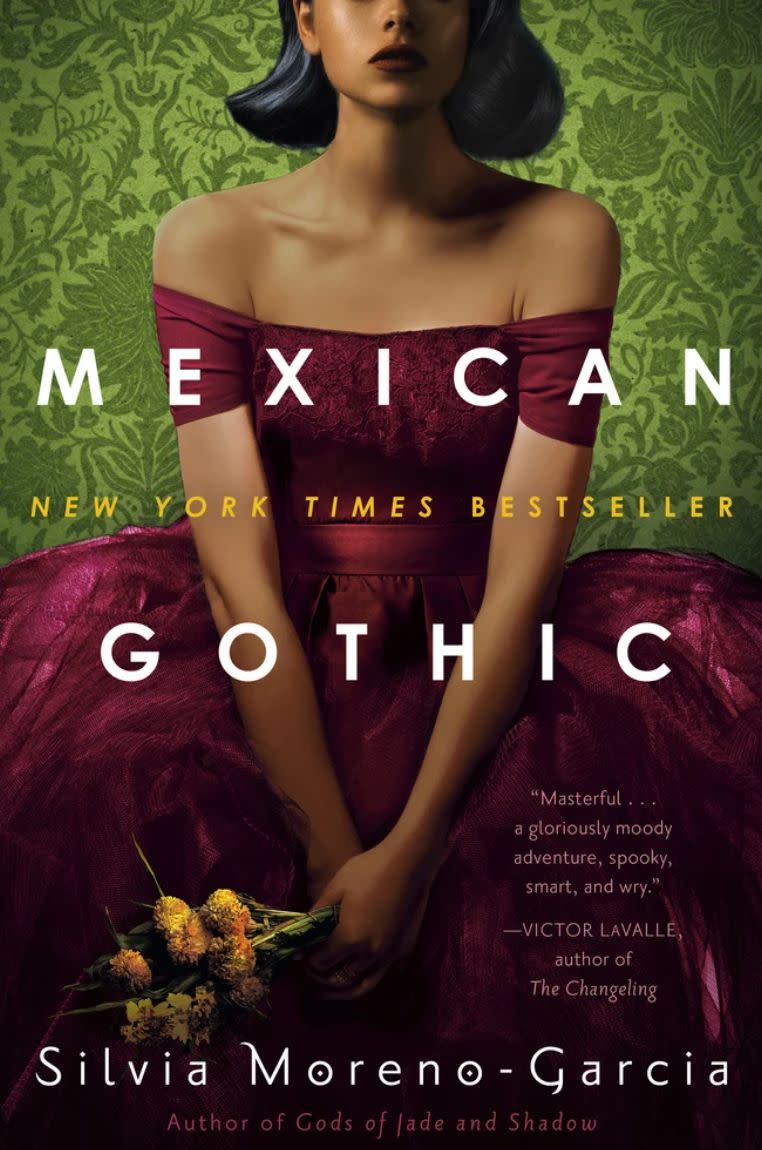 This novel, set in 1950s Mexico, made it to <a href="https://www.huffpost.com/entry/top-june-2020-book-releases_l_5ed54af4c5b6a785d4de9285" target="_blank" rel="noopener noreferrer">our list of most-anticipated reads in June</a>. In "Mexican Gothic," debutante Noem&iacute; Taboada goes to her newlywed cousin's countryside manor after receiving a mysterious letter from her. But her cousin's husband, father-in-law and brother-in-law are all hiding something, and Noem&iacute; finds herself doing some sleuthing. <br /><br />You can read more about this book on <a href="https://fave.co/3038PPo" target="_blank" rel="noopener noreferrer">Goodreads</a> and find it for $25 at <a href="https://fave.co/362LEZt" target="_blank" rel="noopener noreferrer">Bookshop</a>. It&rsquo;s also available at <a href="https://amzn.to/3hTrWSc" target="_blank" rel="noopener noreferrer">Amazon</a>.