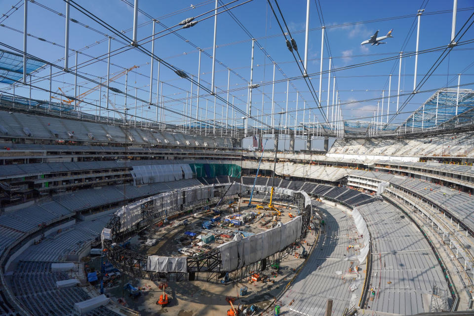 SoFi Stadium in California.