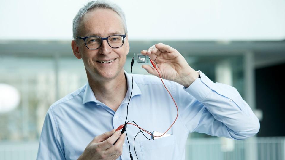 Der Dresdner Physik-Professor Karl Leo ist mit dem Europäischen Erfinderpreis ausgezeichnet worden.