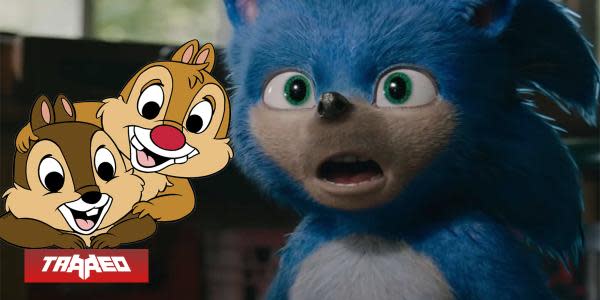 Sonic Feo, el primer y horrible diseño de la película Sonic, vuelve como un cameo en la nueva cinta de Chip y Dale