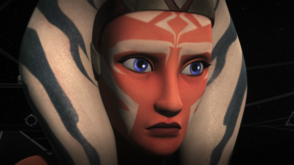 Ahsoka Tano in the World Between Worlds from Star Wars: Rebels.