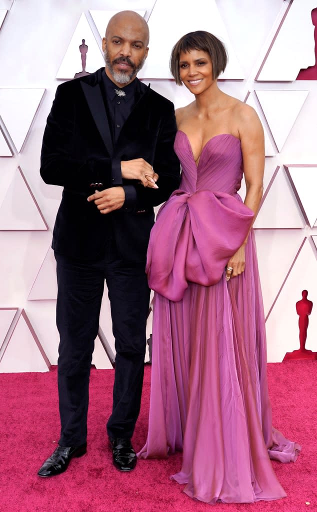 Halle Berry, Van Hunt, 2021 Oscars, 2021 Academy Awards, Couples