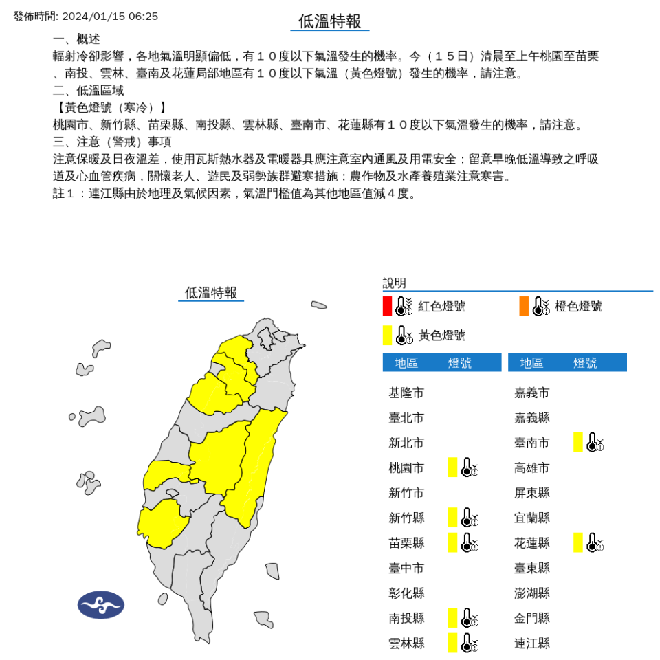 （圖取自中央氣象署網站）