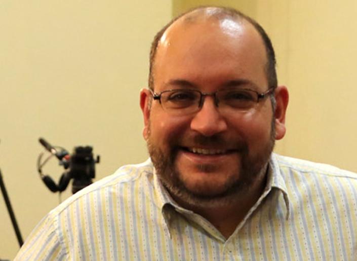 Washington Post correspondent Jason Rezaian has been held behind bars in Tehran for more than a year, accused of espionage (AFP Photo/)