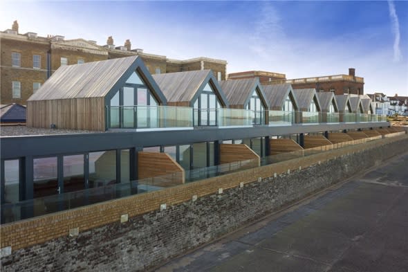 Beach huts in Margate get a luxury makeover