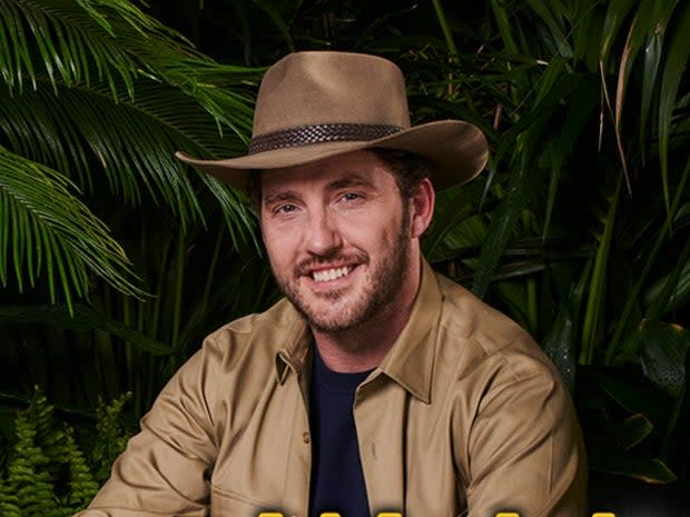 Seann Walsh in I’m a Celebrity uniform (ITV)