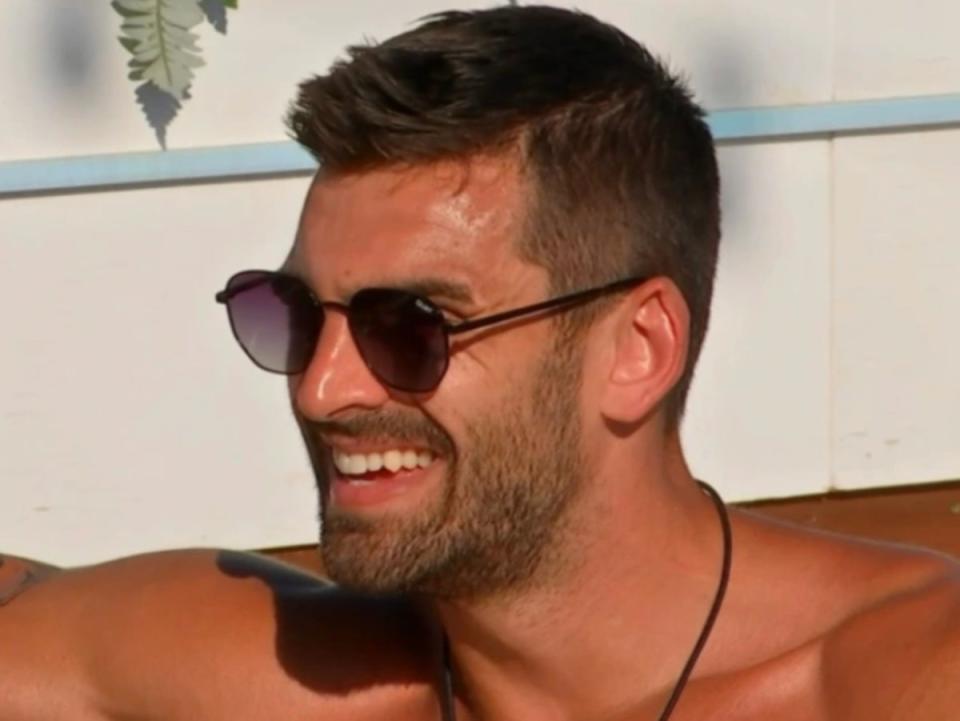 Ex-‘Love Island’ star Adam Collard ruffled feathers in the villa after joining this year’s series (ITV2)