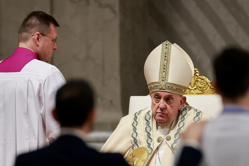 The Easter Vigil in Saint Peter's Basilica