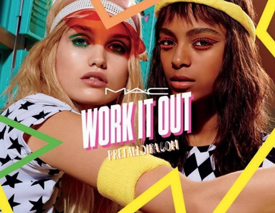 This is your complete look at MAC’s colorful ’80s workout-inspired collection