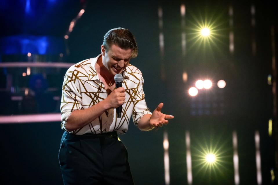 Bruno Flütsch aus der Schweiz ergatterte den letzten Halbfinalplatz in Mark Forsters Team. (Bild: ProSieben / SAT.1 / Claudius Pflug)