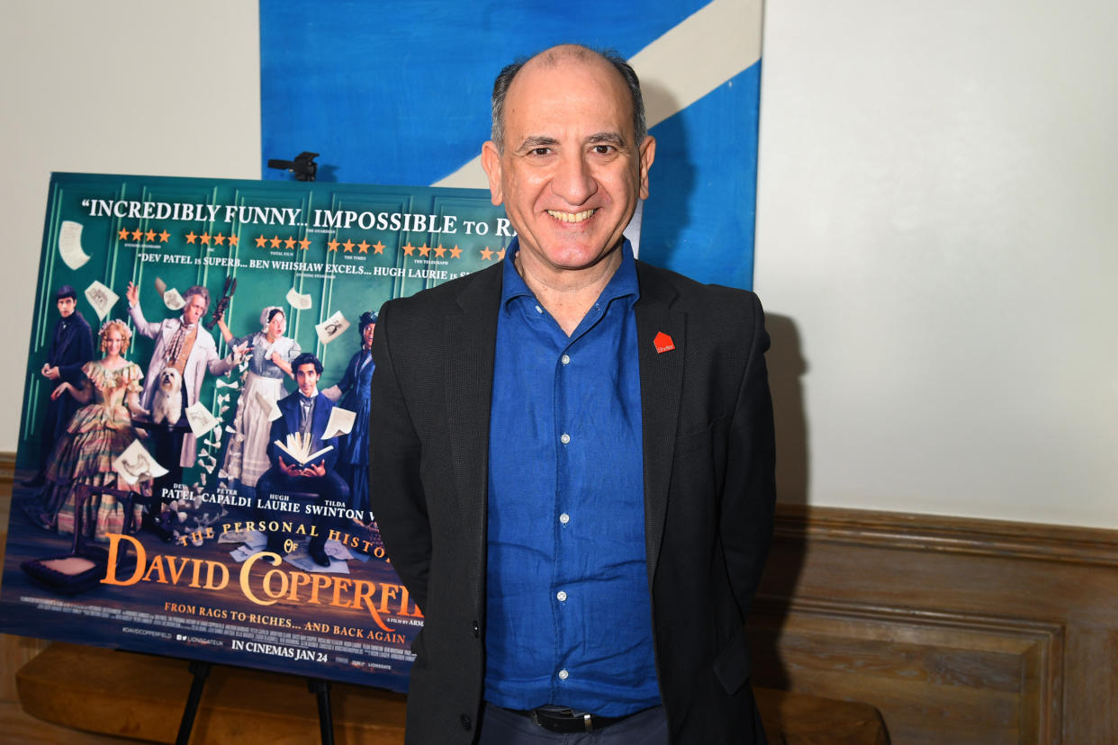 Armando Iannucci attends "The Personal History of David Copperfield" Screening on December 02, 2019. (Photo by Dave J Hogan/Getty Images)