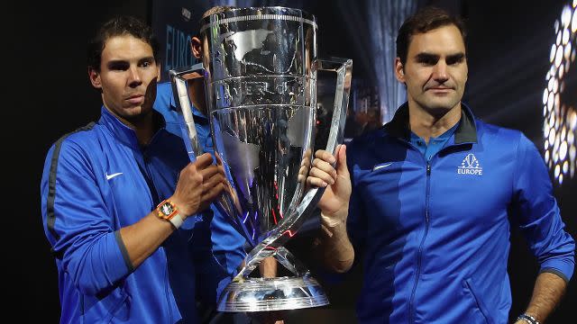 Nadal or Federer. Image: Getty