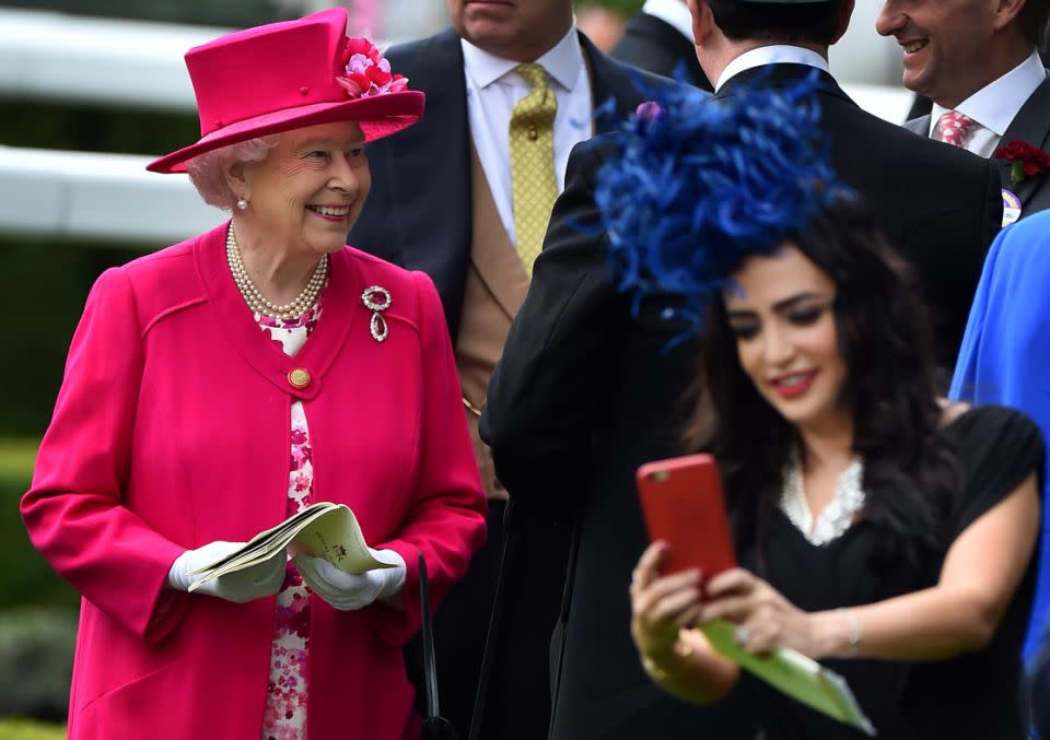 It doesn't stop people from trying to take selfies... Photo: Getty