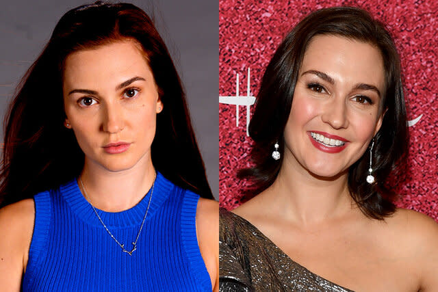 Katherine Barrell as Officer Nicole Haught in Wynonna Earp; Katherine Barrell in 2022