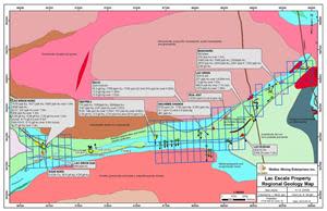 Lac Escale Property Regional Geology Map