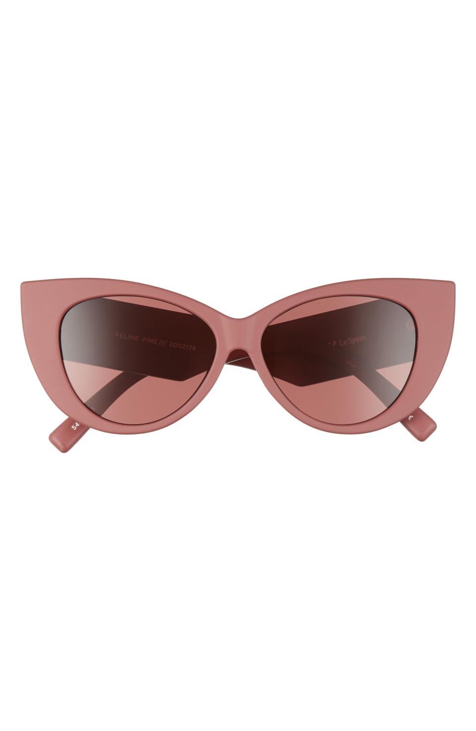 9) Feline Fine 54mm Cat Eye Sunglasses