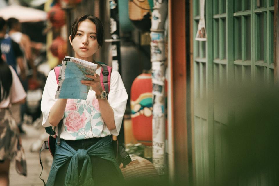 清原果耶在《青春18x2》中飾演的Ami是個堅強、夢幻、非常有魅力的女孩。翻滾吧男孩電影有限公司提供
