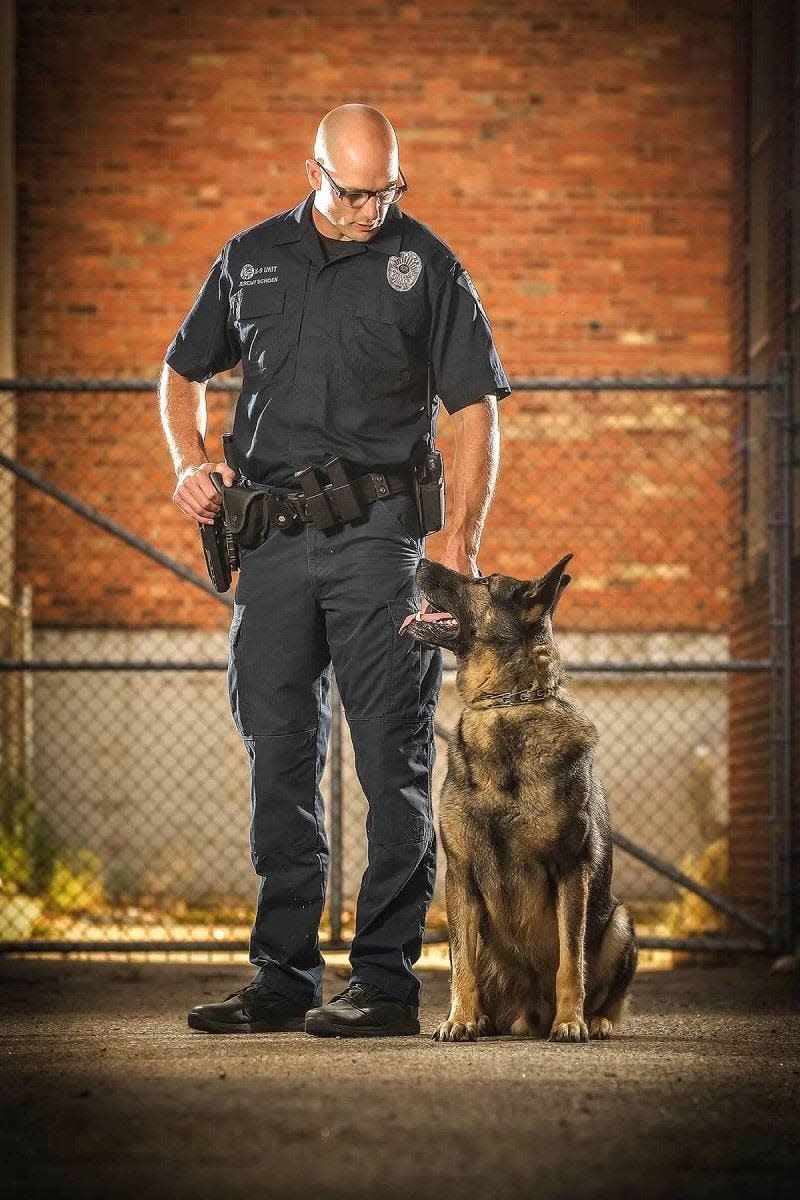 The Holland Department of Public Safety announced the death of K9 Saro on Monday, Nov. 28.