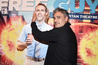 <p>Taika Waititi is missing Ryan Reynolds at the <em>Free Guy </em>opening night fan event at El Capitan Theatre in L.A. on Aug. 12.</p>