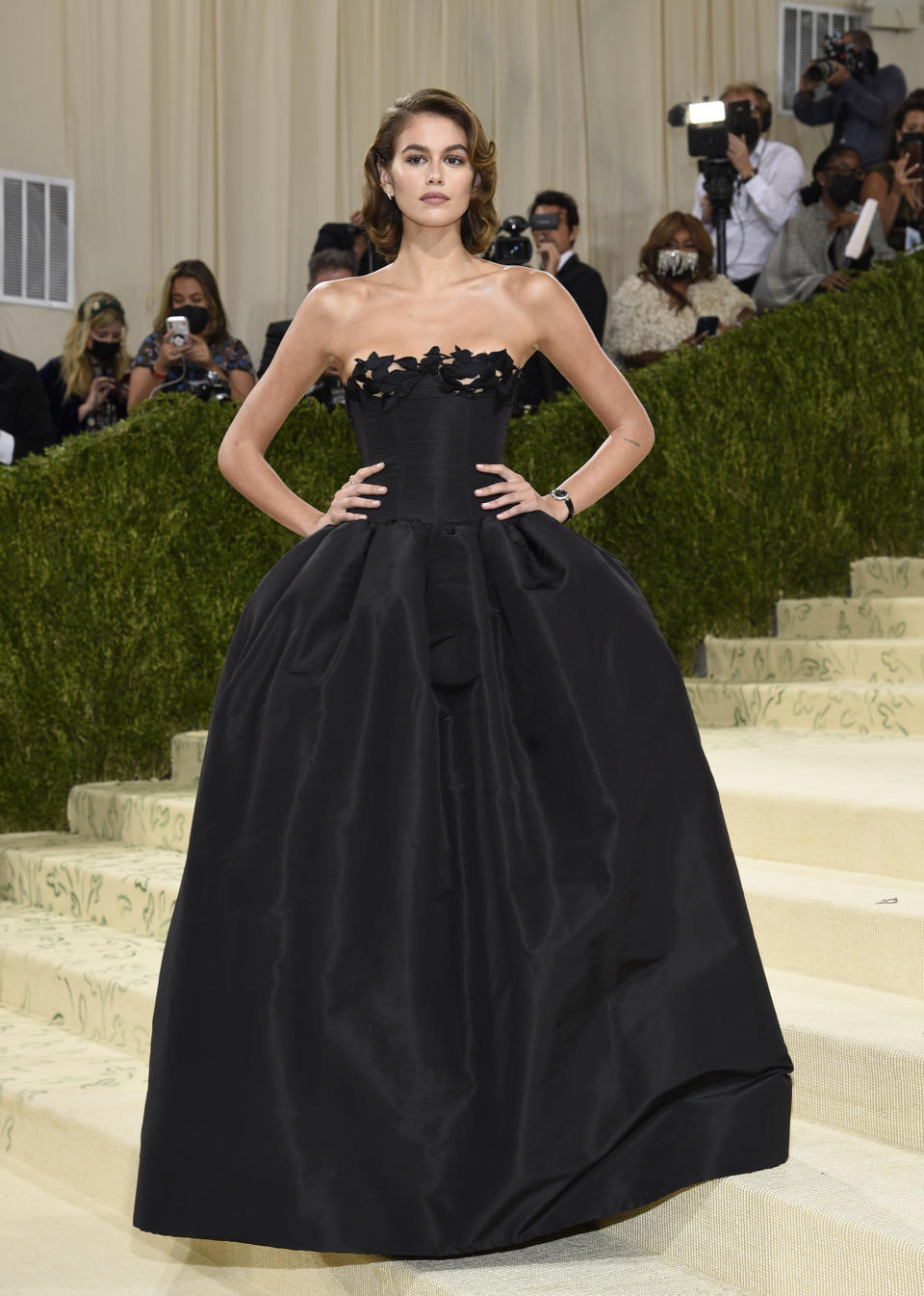 Kaia Gerber attends The Metropolitan Museum of Art’s Costume Institute Gala in New York. - Credit: Invision