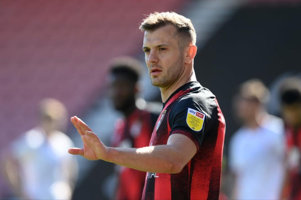 Jack Wilshere remains without a club after leaving Bournemouth earlier this summer  (Getty Images)