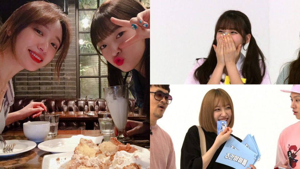 女團成員相約吃飯出遊稀鬆平常，但看見 Hani 和 Oh My Girl 的 Arin 聚餐的照片就特別為她們歡呼，恭喜安哥啊！