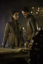 Oona Chaplin and Richard Madden in the "Game of Thrones" Season 3 episode, "Kissed by Fire."