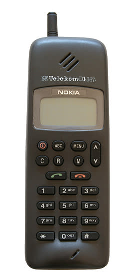 The Nokia 1011 was the first mass-produced GSM phone.