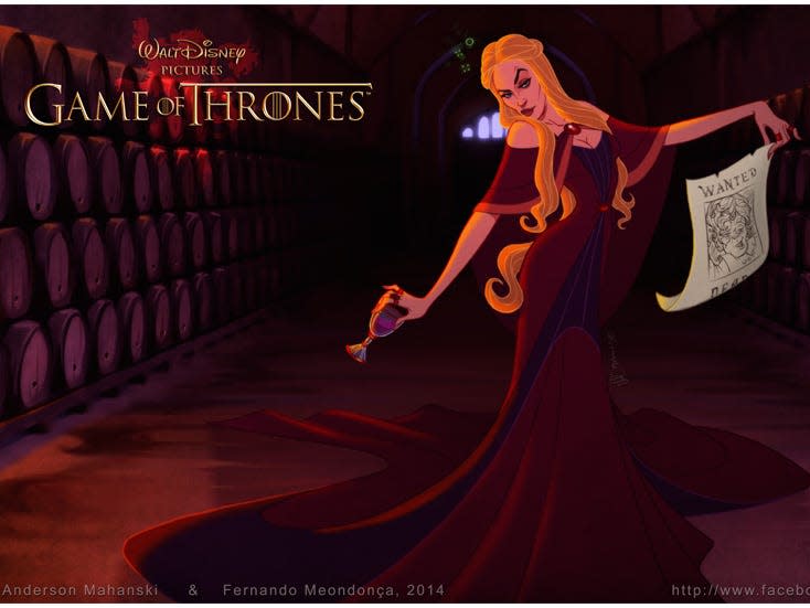 cersei game of thrones disney