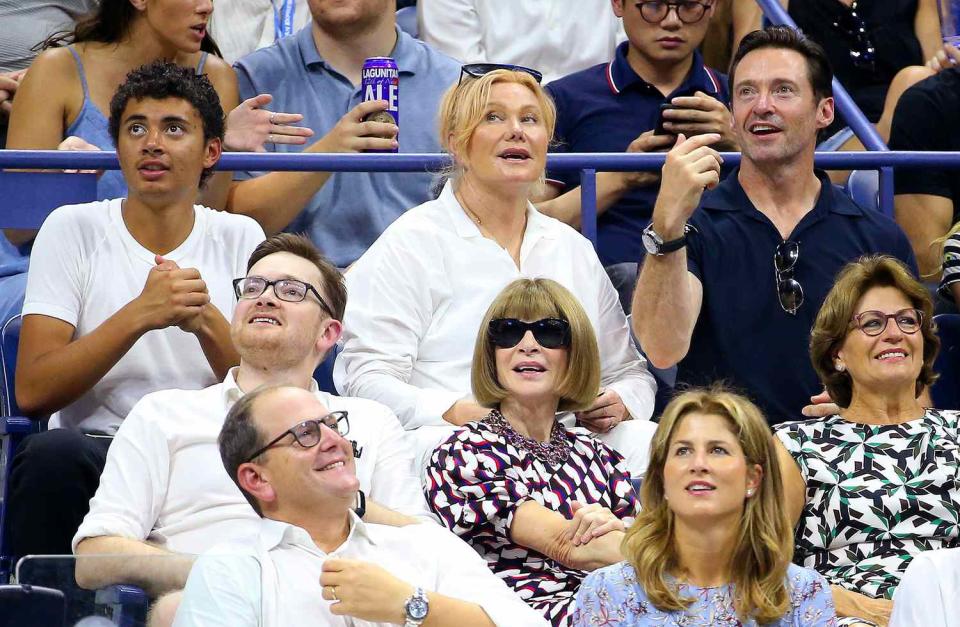 Celebrities Attend The 2018 US Open Tennis Championships - Day 2