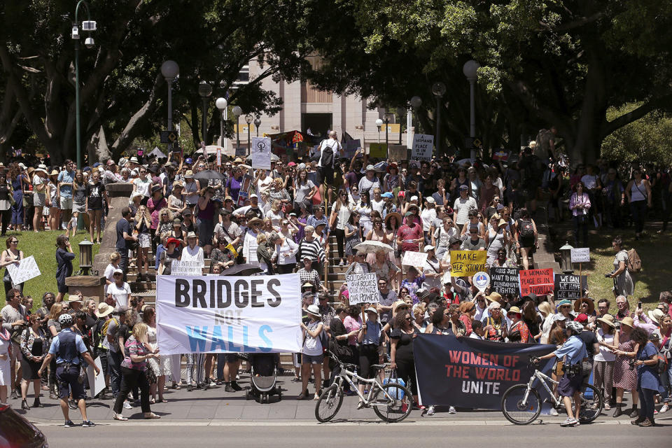 Women’s Marches around the world