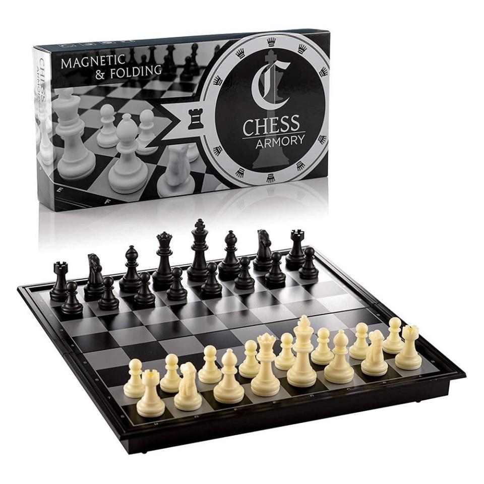 1) Armory Travel Chess Set