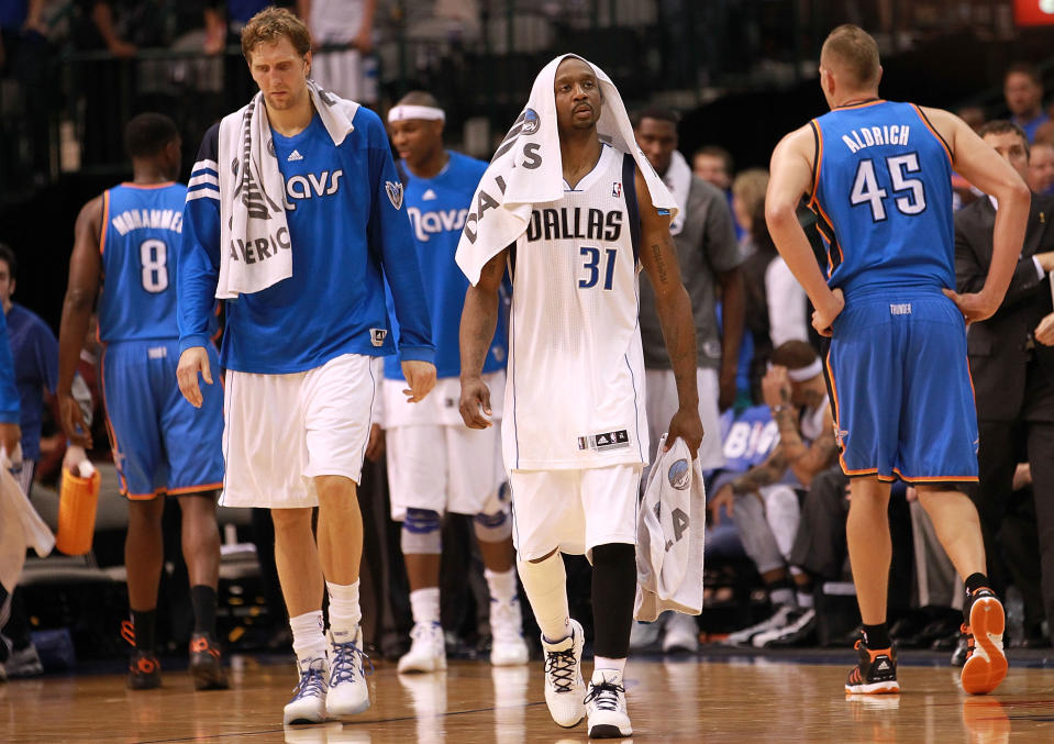 Oklahoma City Thunder v Dallas Mavericks - Game Three