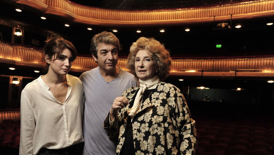 En 2014, Darín y Bertuccelli protagonizaron Escenas de la vida conyugal, dirigida por Aleandro. Foto: Clarín