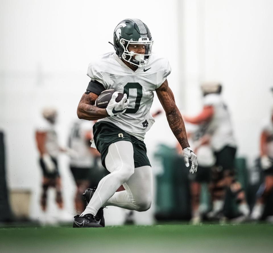 Fifth-year senior wide receiver Alante Brown returns for his second season with Michigan State football.